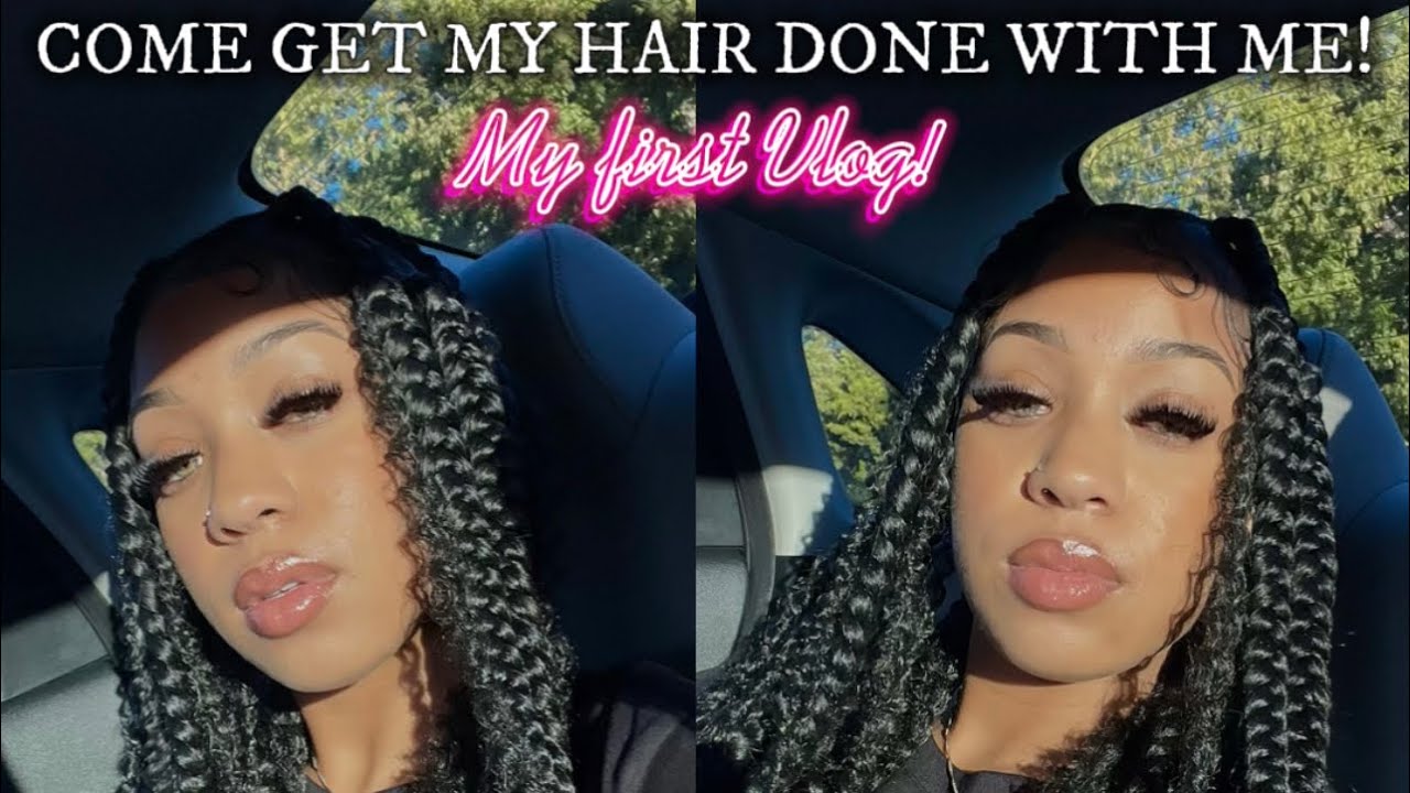 COME WITH ME TO GET MY HAIR DONE Jayda Wayda Knee Length Braidsss COME WITH ME TO GET MY HAIR DONE Jayda Wayda Knee Length Braidsss