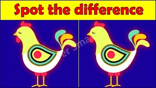 Spot the differences | Find the differences in two pictures | Picture puzzles | Spot difference