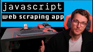 Building a full stack WEB SCRAPING app with JAVASCRIPT tutorial screenshot 5