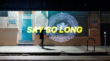 Bayside - Say So Long (Lyric Video)
