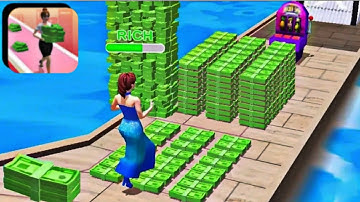 Money Run 3D Max - All Levels POOR vs BILLIONAIRE Gameplay  Android IOs Alltrailer NEW Relaxing MR3A