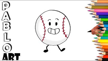 How to draw Baseball from Inanimate Insanity | Learn to Draw step by step