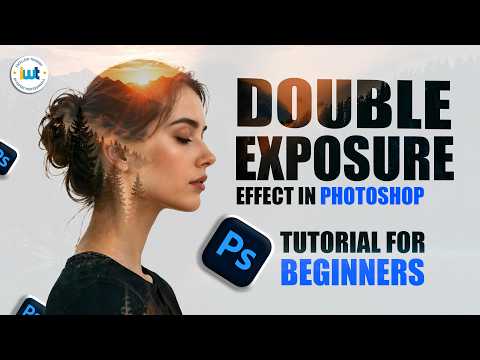 Double Exposure Effect in Photoshop (Easy Tutorial) 🔥 | Portrait + Nature