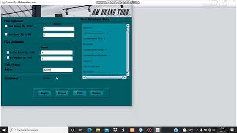 Presentasi Tugas UAS PBO// Contoh Aplikasi Sederhana// Netbeans 8.2