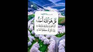 سورة الإخلاص...... #يارب #اكسبلور #دويتو #القران #دعاء #duet #لاالهالاالله #لايك #القرآن_الكريم