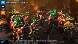 U7.2 Node B9 House Call Marvel Strike Force MSF Ultimus 7 raid difficulty 2