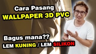 Cara MENGELEM Pakai LEM KUNING AIBON  dengan benar