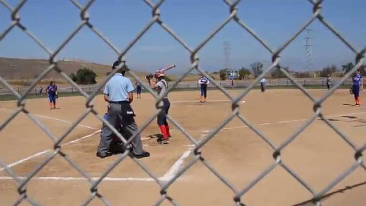 Amber Lotz 16U Austin Storm Bunt Vs Southern Force ASA A 16U 