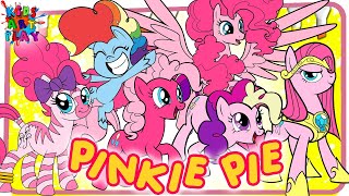 My Little Pony Pinkie Pie SHUFFLE COLORING Coloring Pages How To Color