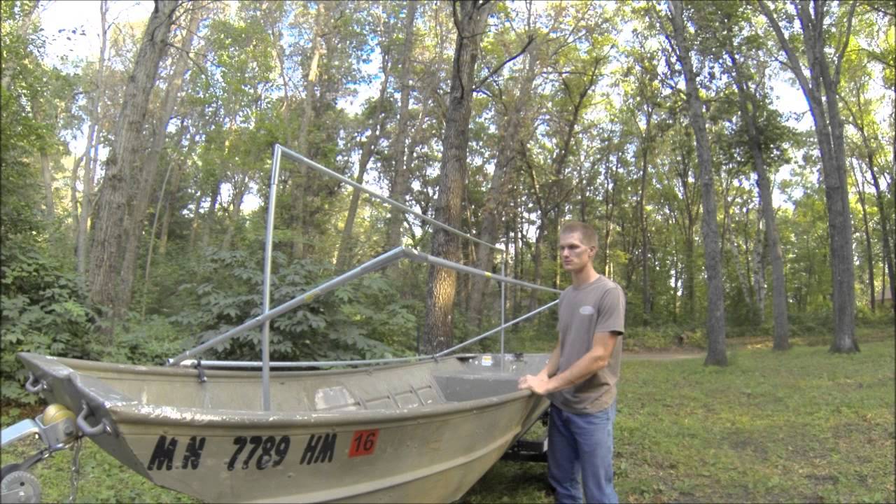How to Build Your Own Duck Blind Dugout vs. Scissors Style ...