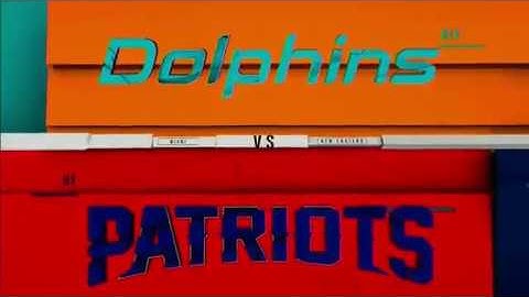 NFL on CBS intro 2017 MIA@NE