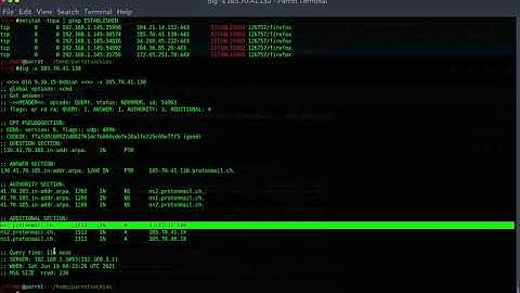 Using Netstat To Show Established TCP Connections