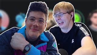 Ted making CallMeCarson laugh