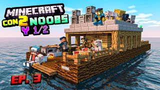 ENCONTRAMOS LOS MISTERIOS DE MINECRAFT | Minecraft con 2 Noobs y 1/2 (ep.3)