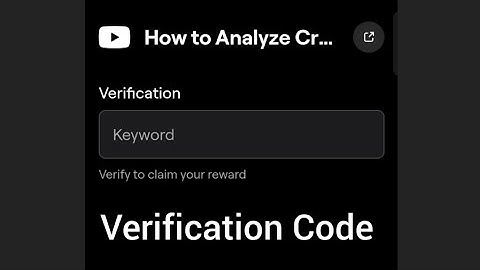 How To Analyze Crypto | Blum YouTube Video Code | Blum How To Analyze Crypto Video Code