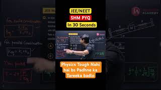 JEE PYQ in 30 second. #physics #jeemains #neet #reneet #jee #shorts #shortsfeed #viral