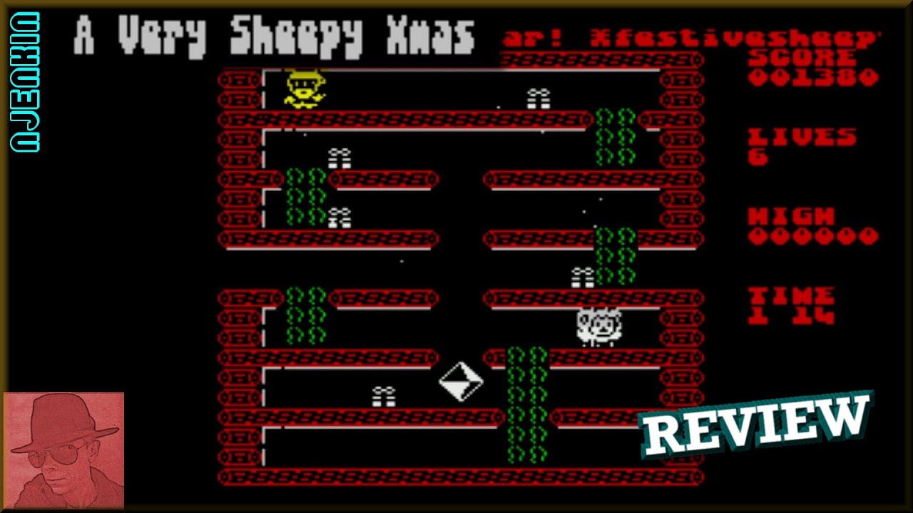 A Very Sheepy Xmas : Homebrew from 2020 - ZX Spectrum 128K !! with