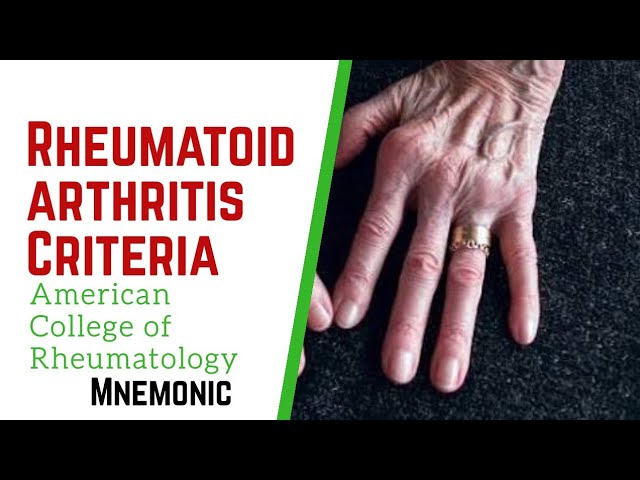 segítség a rheumatoid arthritisben remegés ízületek térdkezelés