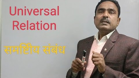 Universal Relation / सार्वत्रिक संबंध/Class 12 Math (NCERT)