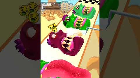 Teeth Runner All Levels Gameplay Walkthrough Android, IOS #shorts
