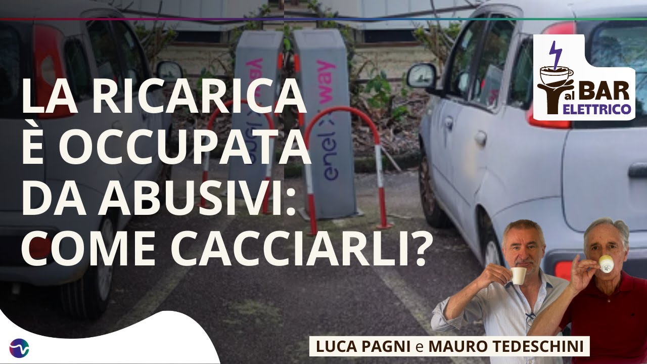 AL BAR ELETTRICO / La ricarica è occupata da abusivi: come cacciarli?