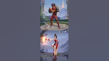 Hero Comparison : Raz X Mai Shiranui | AOV X HOK (Short version) #honorofkings #arenaofvalor #snk