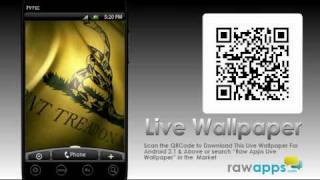 Gadsden Flag Live Wallpaper - Dont Tread on Me, Tea Party screenshot 3