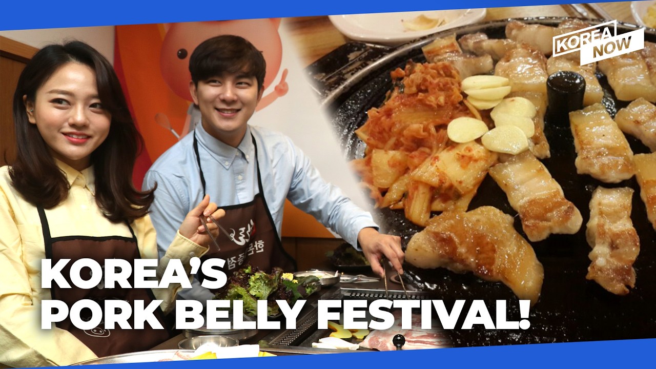 Visitors line up at pork belly festival to try KBBQ they’ve never seen before