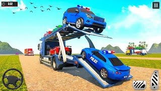 US Police Robot Car Transporter Plane Simulator - Android Gameplay screenshot 5