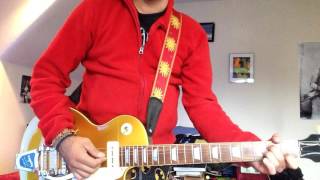 ESP Navigator Goldtop P90 and Fender 63' Vibroverb amp - YouTube