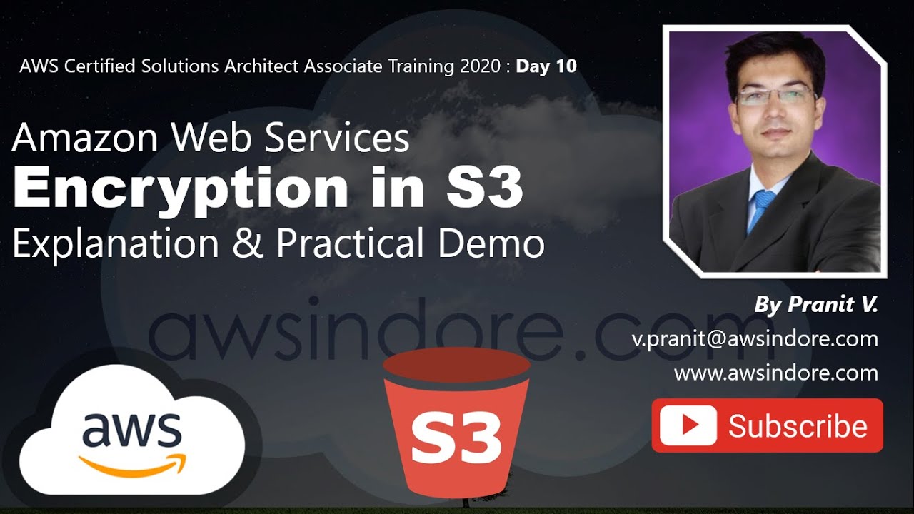 AWS S3 Encryption in Hindi | AWS S3 Security Basics | AWS Tutorial for ...