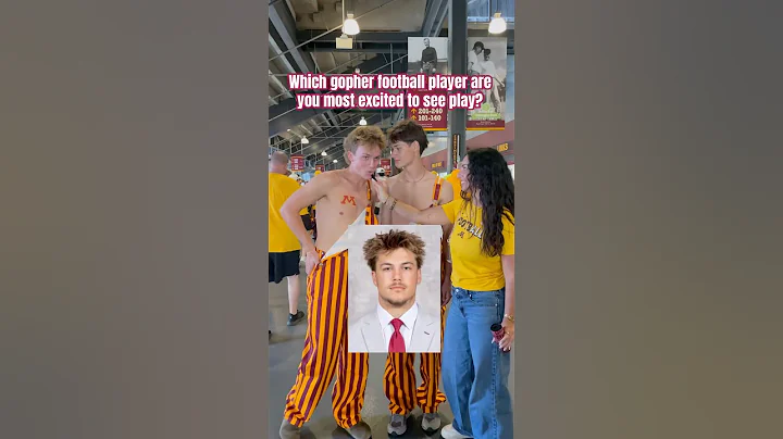 Which gopher football player are you excited to watch? #minnesota #gophers #gopherfootball #gameday
