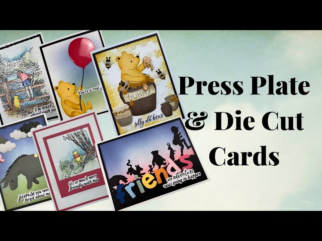 Friendly Moments Press Plates from the Say Cheese Classic Pooh Collection in Collaboration with Simple Stories | – UK