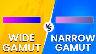 Wide Gamut vs Narrow Gamut - Color Ranges In Digital Display! (Understand Their Differences!)