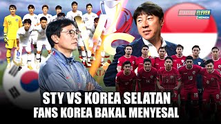Dilempari Telur, Dipeluk Indonesia! Shin Tae yong Lawan Korea di perempat final Piala Asia U 23
