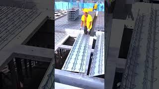 Installing Steel Truss Decking