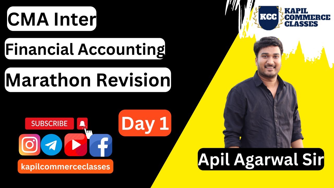 CMA Inter: FA Marathon Revision Day 1 - YouTube