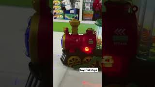Electric Train Toy 2ith Smoke Function - Musical Train Toy #toys #shorts