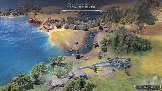 Civilization VII ( Part 1 - Edward Teach [ BlackBeard ] Storyline Play-through Gameplay )