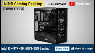 NIMO RTX 5080 Gaming PC 🔥 Intel i5-14400F Prebuilt Gaming Desktop Review