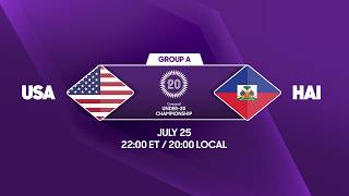 United States vs Haiti | 2026 Concacaf Under-20 Championship