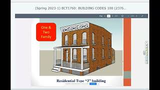 Building Codes - Classification of Construction, Type 3, 4 Buildings