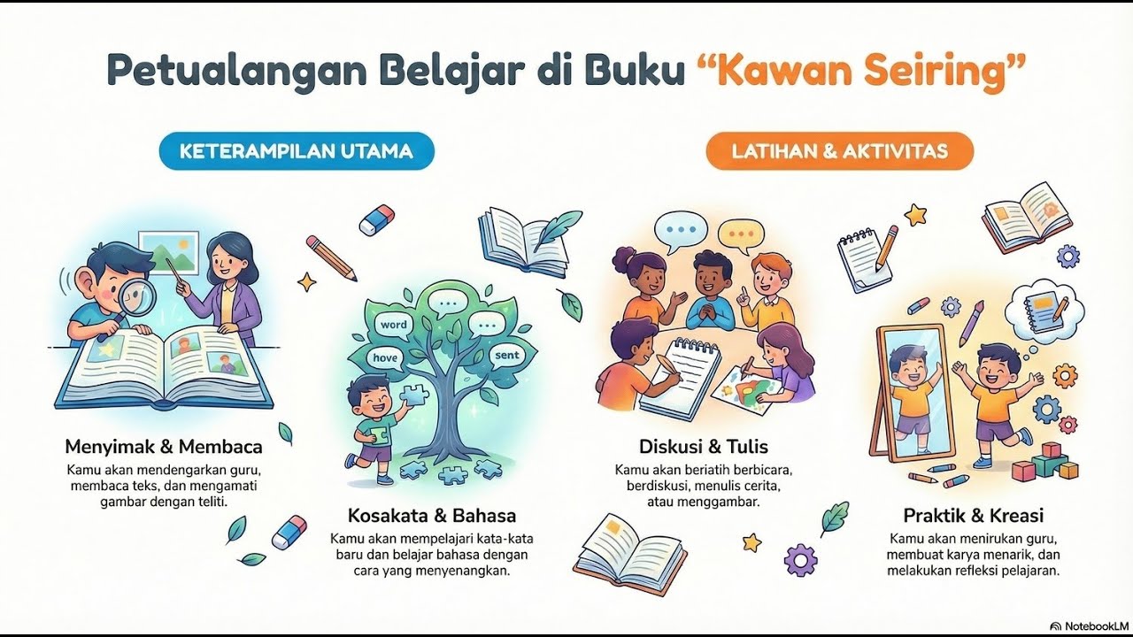 Bedah Buku Bahasa Indonesia: Kawan Seiring untuk SD/MI Kelas III