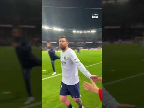 MESSI 🐐 is ready to start in LeClassique! 🚨 🇫🇷 PSG vs Marseille