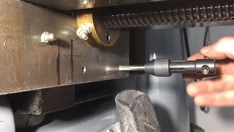 Mounting the Y-axis DRO scale