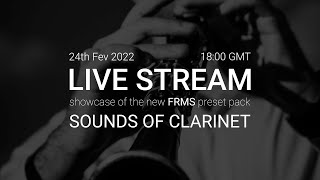 FRMS 'Sounds Of Clarinet' - Live Listening Party + Giveaways!