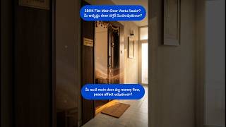 2BHK Flat Main Door Vastu నిజమా? మీ అదృష్టం door దగ్గరే మొదలవుతుందా?#VastuTips #trending #shorts