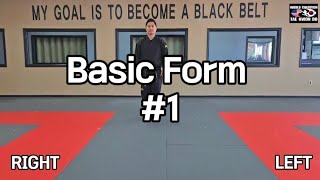 Taekwondo Basic Form #1 (Beginner Pattern)