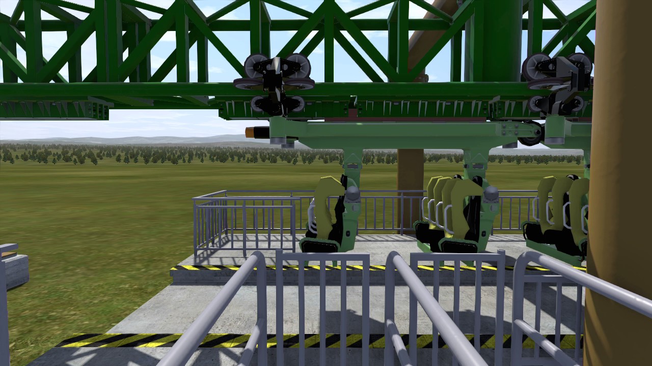 NoLimits 2: Boomslang inverted impulse coaster