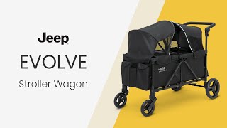Jeep Evolve Stroller Wagon (by Delta Children)